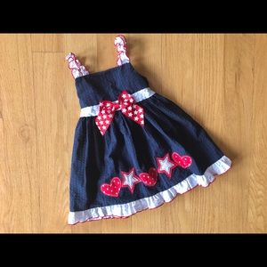 Flag Dress Baby 12M 💎